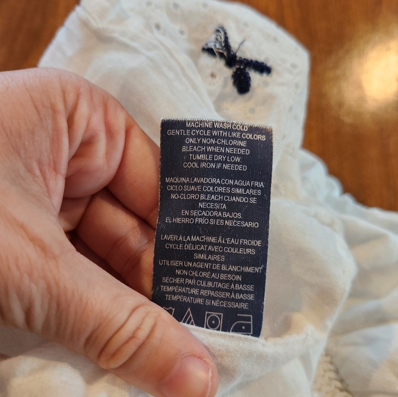 Y2K Tommy Girl Lace White Mini Skirt Sz S - Picture 5 of 5